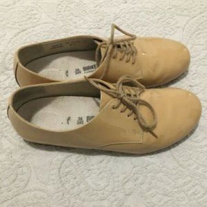 Birkenstock Saunders Tan Oxford 38 Sz 7.5